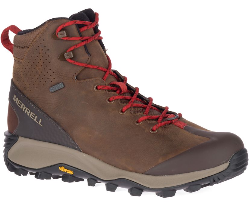 Buty Merrell Thermo Glacier Mid Wasserdicht - Buty Trekkingowe Męskie Merrell - Kawa [TZQAB-7695]